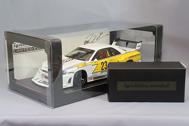 海外並行品 イグニッションモデル 1/18 LB-ER34 スーパーシルエット 