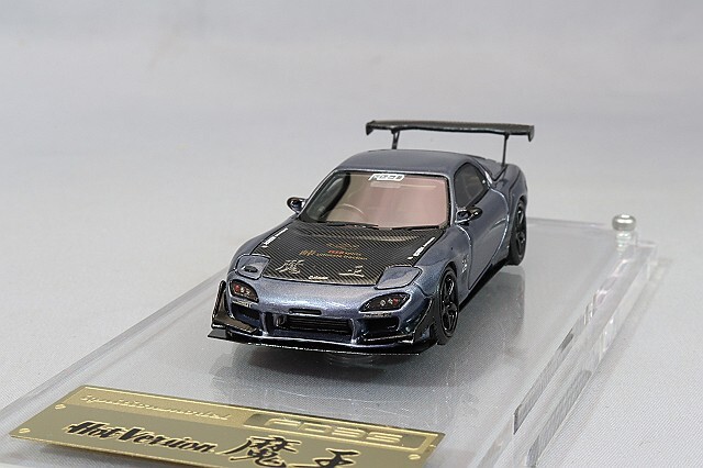 イグニッションモデル 1/64 FEED RX-7 (FD3S) 魔王 ガンメタリック 