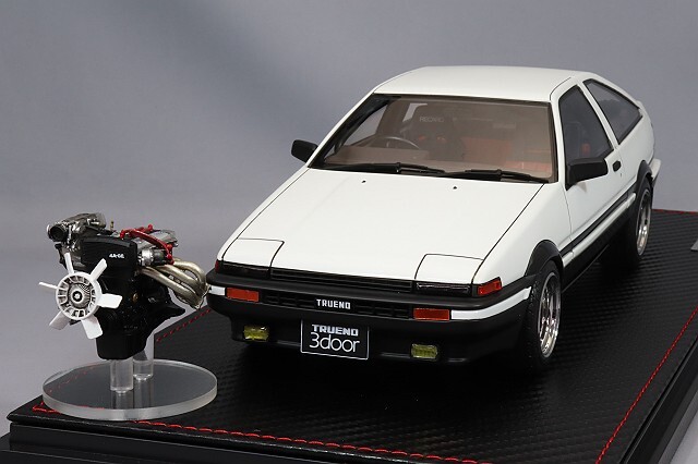 海外並行品 イグニッションモデル 1/18 トヨタ スプリンター トレノ 3 
