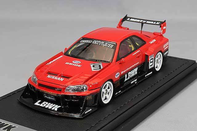イグニッションモデル 1/43 LB-ER34 スーパーシルエット スカイライン 