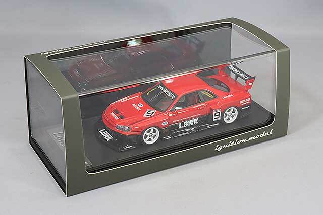 イグニッションモデル 1/43 LB-ER34 スーパーシルエット スカイライン 