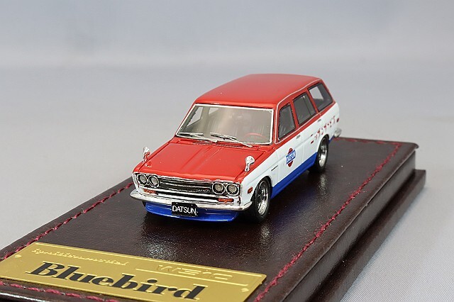 イグニッションモデル 1/64 ダットサン ブルーバード (510) ワゴン 