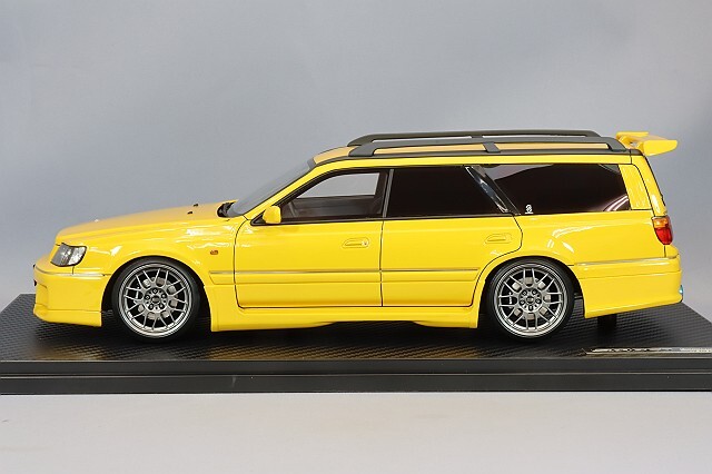 イグニッションモデル 1/18 日産 ステージア 260RS (WGNC34) イエロー 