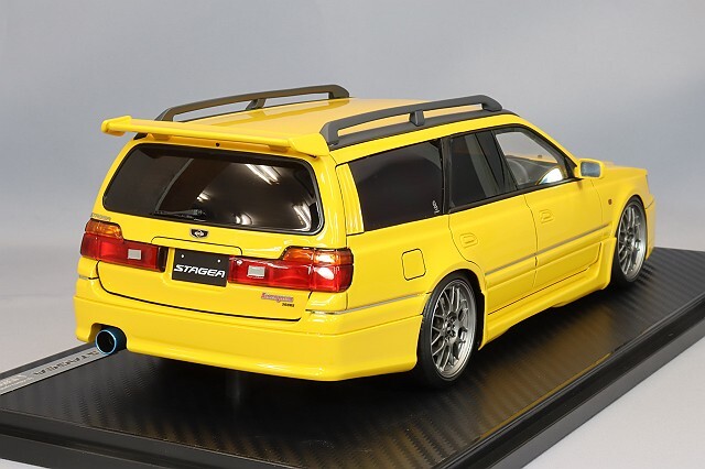 イグニッションモデル 1/18 日産 ステージア 260RS (WGNC34) イエロー 
