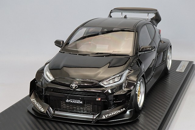 イグニッションモデル 1/18 パンデム GR ヤリス (4BA) ブラック 