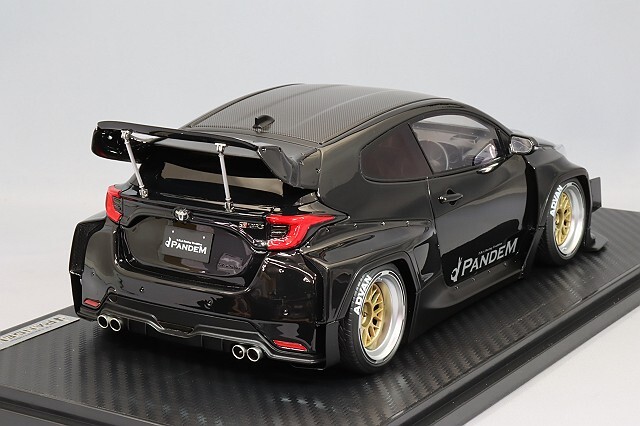 イグニッションモデル 1/18 パンデム GR ヤリス (4BA) ブラック 