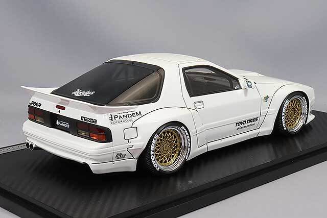 イグニッションモデル 1/18 パンデム RX-7 (FC3S) ホワイト/パンデム 