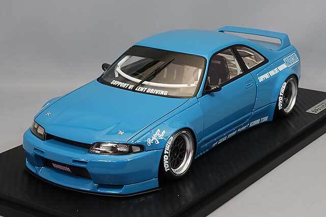 イグニッションモデル 1/18 パンデム GT-R （BCNR33） ブルー パンデム  