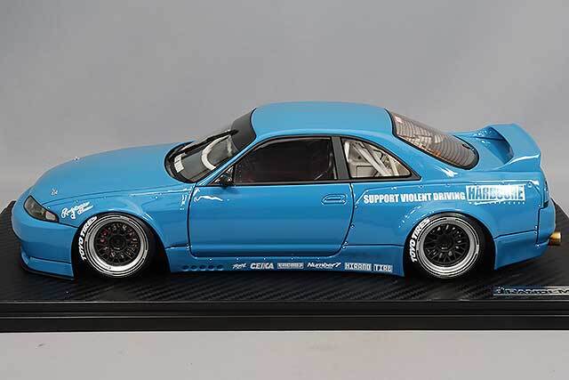 イグニッションモデル 1/18 パンデム GT-R （BCNR33） ブルー パンデム 