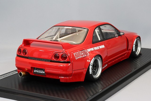 イグニッションモデル 1/18 パンデム GT-R (BCNR33) レッド/オリジナル 