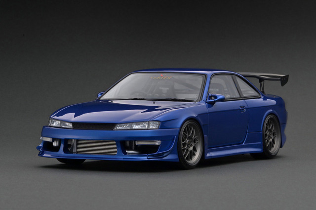 イグニッションモデル 1/18 VERTEX S14 シルビア ブルーメタリック