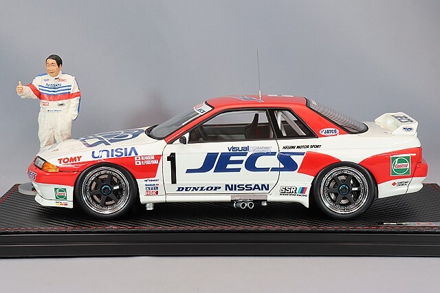 イグニッションモデル 1/18 JECS スカイライン 1992 JTC #1 長谷見昌弘