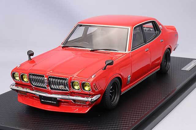 イグニッションモデル 1/18 日産 ブルーバード U 2000GTX (G610) レッド 