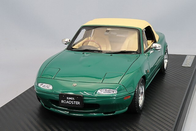 イグニッションモデル 1/18 ユーノス ロードスター (NA) グリーン/RS 