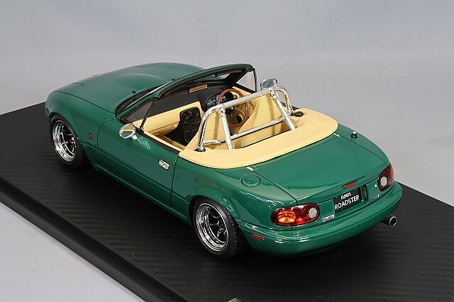 イグニッションモデル 1/18 ユーノス ロードスター (NA) グリーン/RS 