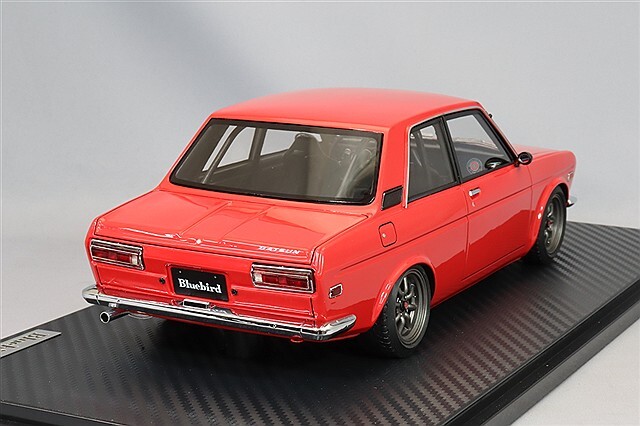 イグニッションモデル 1/18 ダットサン ブルーバード (510) レッド/RS  