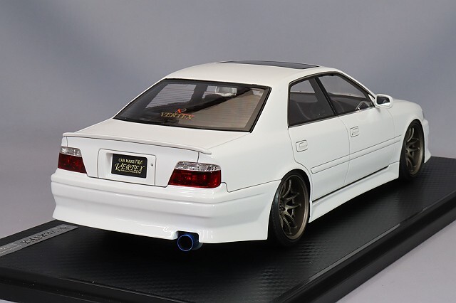 イグニッションモデル 1/18 VERTEX JZX100 チェイサー ホワイト