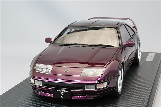 イグニッションモデル 1/18 日産 フェアレディ Z (Z32) 2by2 パープル  