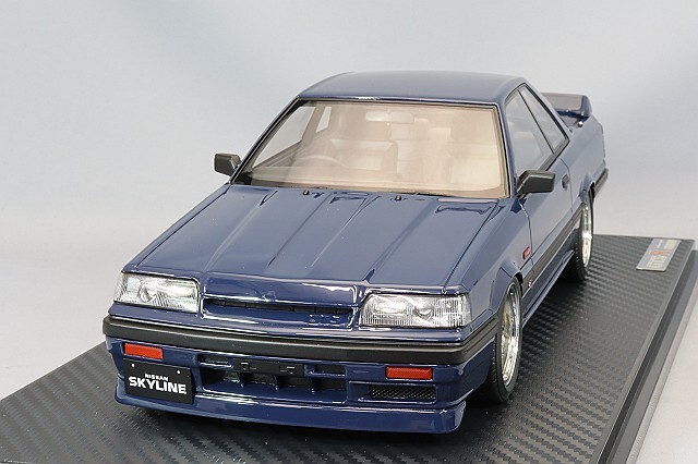 イグニッションモデル 1/18 日産 スカイライン GTS-R (R31) ブルー  