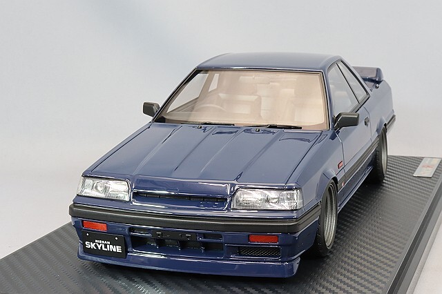 イグニッションモデル 1/18 日産 スカイライン GTS-R (R31) ブルー 