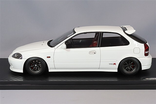 イグニッションモデル 1/18 ホンダ シビック (EK9) タイプR ホワイト 