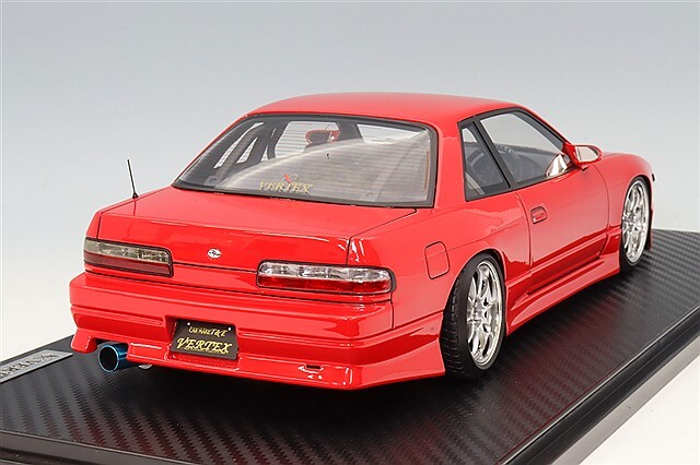 イグニッションモデル 1/18 VERTEX S13 シルビア レッド/CE28N