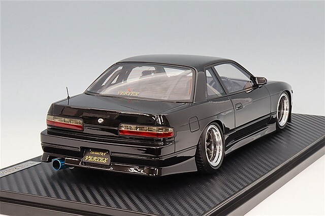 イグニッションモデル 1/18 VERTEX S13 シルビア ブラック/ワタナベ
