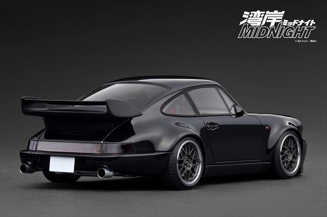 1/64 湾岸ミッドナイト ブラックバード AUTO art 1/64 ポルシェ 911 (930) ターボ 「湾岸ミッドナイト