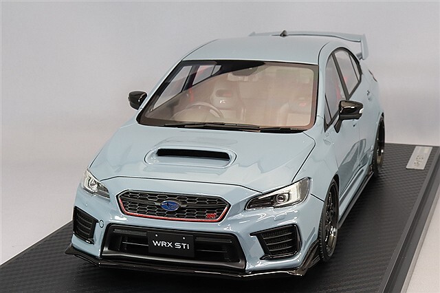 イグニッションモデル 1/18 スバル WRX (CBA-VAB) STI グレーカーキ  