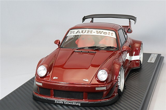 イグニッションモデル 1/18 RWB 930 ダークレッド/WORK S1タイプ18 