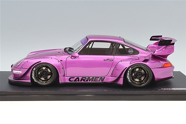 イグニッションモデル 1/18 RWB 993 パープルメタリック/WORK