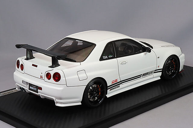 イグニッションモデル 1/18 TOP SECRET 34GT-R (BNR34) ホワイト