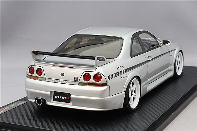 イグニッションモデル 1/18 ニスモ 400R (BCNR33) シルバー