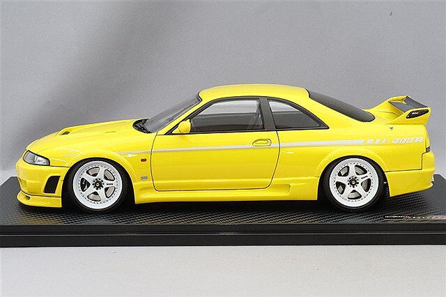 イグニッションモデル 1/18 ニスモ 400R (BCNR33) イエロー/ニスモLM