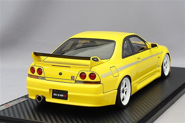 イグニッションモデル 1/18 ニスモ 400R (BCNR33) イエロー/ニスモLM