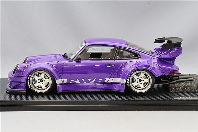 イグニッションモデル 1/18 ポルシェ RWB 930 パープル 完成品