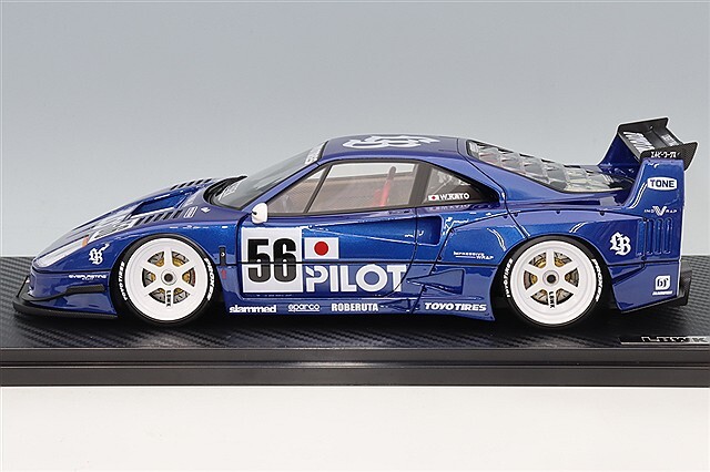 1/18イグニッションモデル リバティーウォーク ブルーメタリック イグニッションモデル 1/18 LB-WORKS 40 ブルーメタリック/LB-works