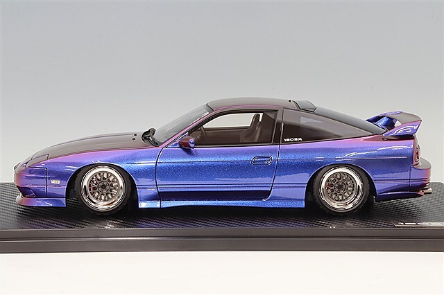 イグニッションモデル 1/18 日産 180SX タイプX (RPS13) パープル