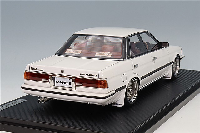 ignition model GX71 マーク2ホワイト ／ゴールド　1/18 Preorder] Ignition Model 1:18 Toyota Mark II Grande (GX71) White