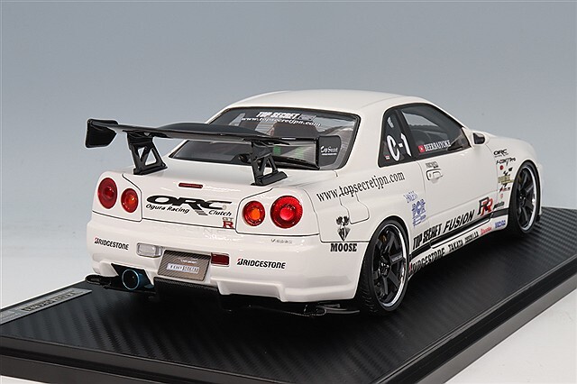 イグニッションモデル 1/18 トップシークレット 34GT-R (BNR34