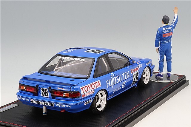 海外並行品 イグニッションモデル 1/18 富士通テン トムス カローラ