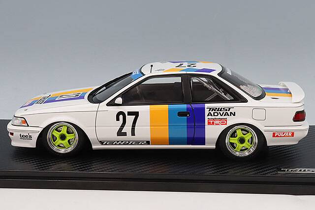 イグニッションモデル 1/18 トラスト トヨタ カローラ レビン 1991 #27 JTC