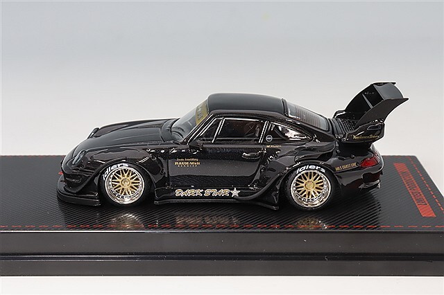 イグニッションモデル 1/64 RWB 993 ブラック/WORKマイスターM1タイプ