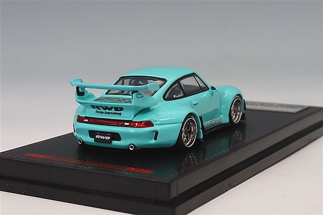 イグニッションモデル 1/64 RWB 993 ポルシェ ラウヴェルトベグリフ イグニッションモデル 1/64 RWB 993 ブルーグリーン