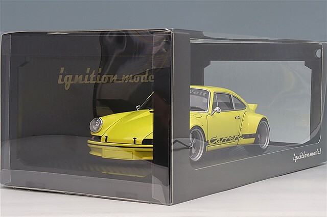 イグニッションモデル 1/18 RWB バックデート イエロー/ロティフォーム