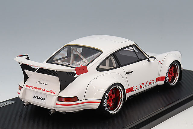 RWB Backdate白1/18イグニションモデル イグニッションモデル 1/18 RWB Backdate ホワイト/WORK S1タイプ18