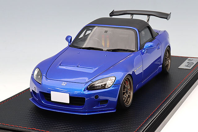 ホンダ S2000 1/18 スケールモデル モーターヘリックス MH 1/18 スケール ホンダ S2000 AP2 合金車モデル