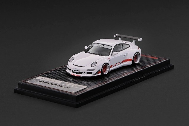 ☆予約品☆ イグニッションモデル 1/64 RWB 997 GT3 ホワイト/WORK L1
