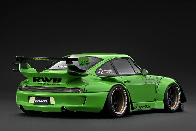 ☆予約品☆ イグニッションモデル 1/18 RWB 993 グリーン