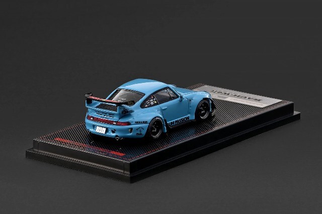 イグニッションモデル 1/64 RWB993 2台セット ☆予約品☆ イグニッションモデル 1/64 RWB 993 ライトブルー/WORKマイ